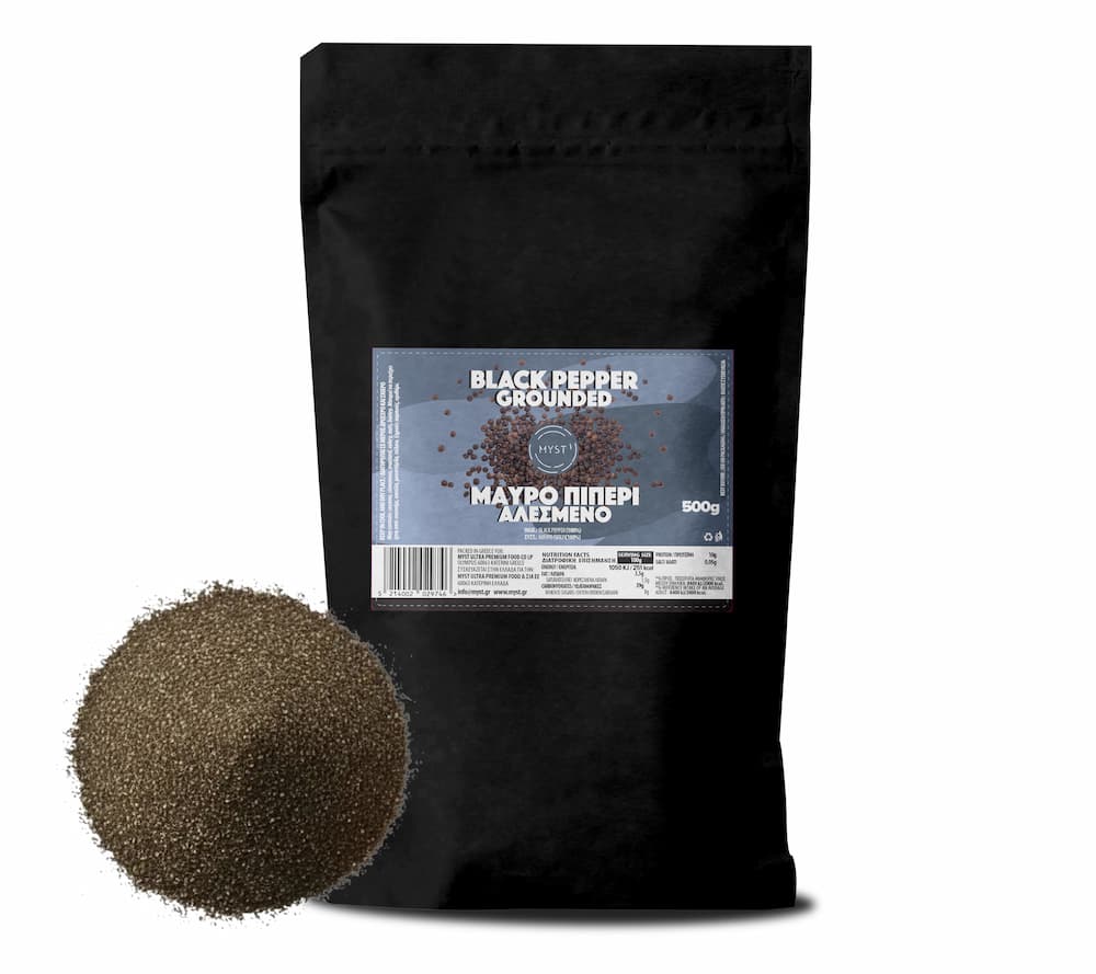 Μαύρο Πιπέρι Τριμμένο - 500g