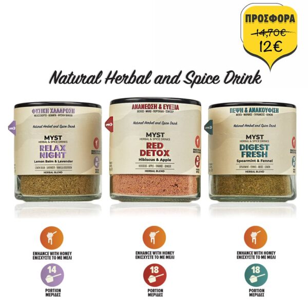 Wellness Drinks | 3-Pack Natural Drinks