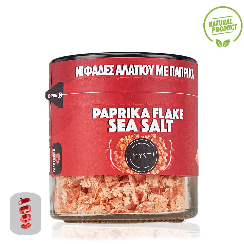 Κόκκινες Νιφάδες Θαλασσινού Αλατιού με Πάπρικα – Bild 2